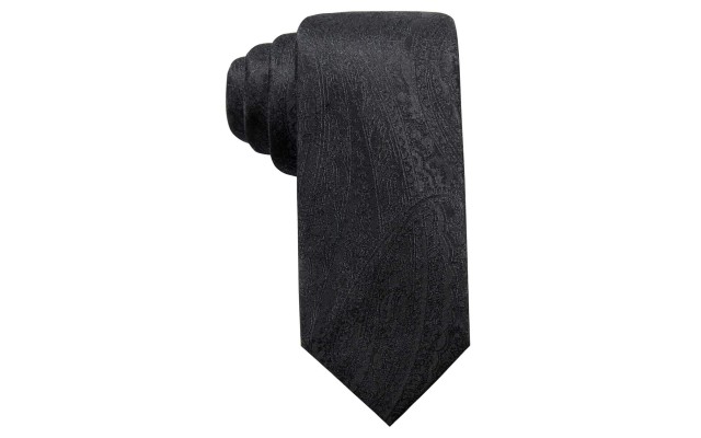  Men’s Ramapo Paisley Slim Silk Tie