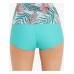  Aqua Boyshort Swim Shorts,  Aqua,  X-Small