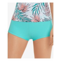 Salt + Cove Aqua Boyshort Swim Shorts,  Aqua,  X-Small