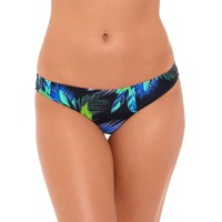 Salt + Cove Juniors’ Printed Hipster Bikini Bottoms, X-Small, Black