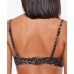  Here Kitty Kitty Underwire Bikini Top, DD, Black