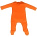  Unisex Inside Footie – Baby (Orange, 9 Months)