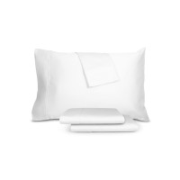 Sharper Image Anti-Microbial Sateen 1000 Thread Count 4 Pc. Queen Sheet Set, Tan