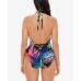Skinny Dippers Bright Lights Sirena One-Piece Swimsuit,Multi, Large