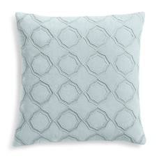 Sky Quatrefoil Decorative Pillow, Blue, 20 x 20