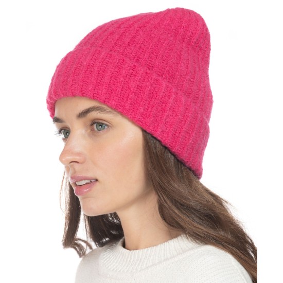 Style & Co Rib Solid Beanie With Lurex, Pink