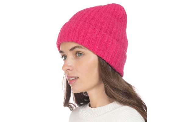 Style & Co Rib Solid Beanie With Lurex, Pink