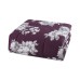  Peony Garden Floral 12-Pc. King Bedding Set, Purple