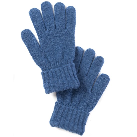 Style & Co Rib Solid Gloves, Navy
