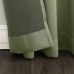 Madison Room Darkening Grommet Curtain Panel, Green, 54x84