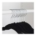 Sunbeam Sunbeam Velvet Hanger, Pack Of Black