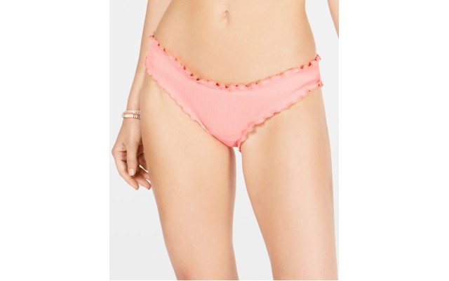  Mermaid Ruffled Bikini Bottoms, Coral Oasis, X-Large
