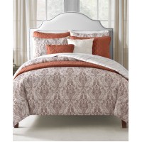 Sunham Williamsburg 8-Pc. Reversible King Comforter and Coverlet Set Bedding, Camel