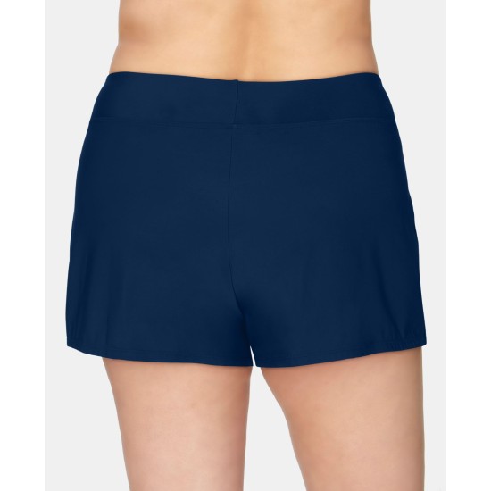  Plus Size Swim Shorts, Navy, 20W