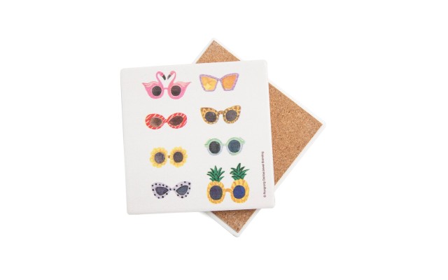  Fashionista Sunglasses Coaster