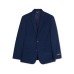  Big Boys Stretch Plaid Suit Jacket, Navy 10