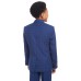  Big Boys Stretch Plaid Suit Jacket, Navy 10