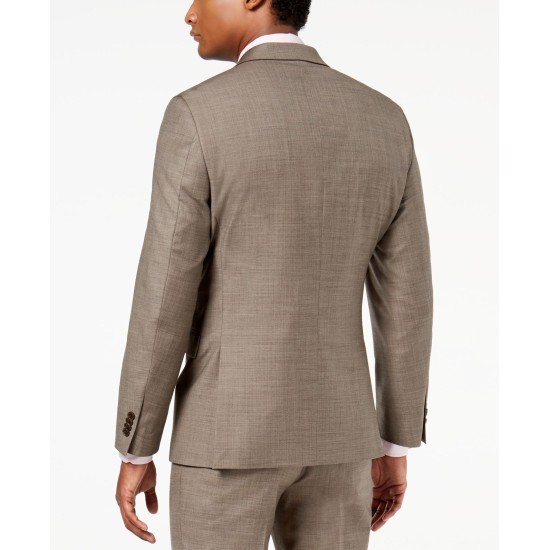  Men’s Modern-Fit Th Flex Stretch Suit Jacket, 38S Tan