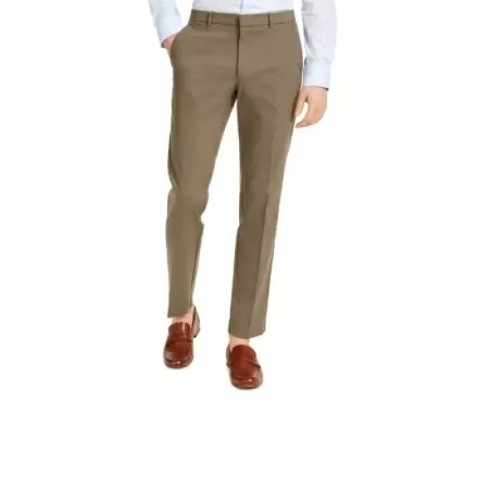  Men’s Modern-Fit Th Flex Stretch Comfort Solid Performance Pants (Olive 32×30)