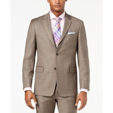 Tommy Hilfiger Men’s Modern-Fit Th Flex Stretch Suit Jacket, 38S Tan