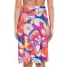  Sevilla Faux-Wrap Skirt Women’s Swimsuit, Pink, Large