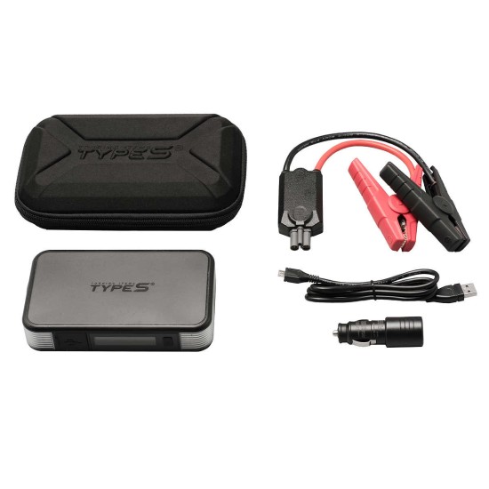  8000MAH Portable Power Bank Jump Starter with LCD Screen