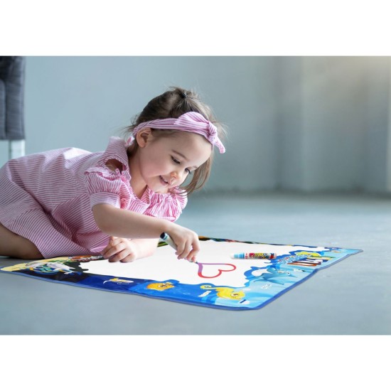   Magic Water Doodling Mat for Kids - Under-the-Sea Theme