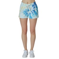 Ultra Flirt Juniors’ Tie-Dye Sweat Shorts, Blue, Small