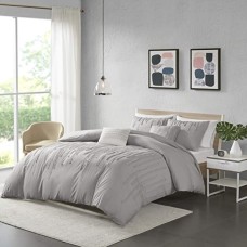 Urban Habitat Paloma King/Cal King 5 Piece Cotton Comforter Set, Gray