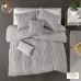  Paloma King/Cal King 5 Piece Cotton Comforter Set, Gray