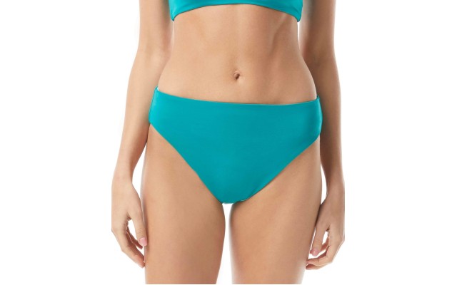  Reversible High-Leg Bikini Bottoms, Riviera, Small