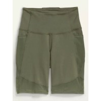 Women’s Pull-on Biker Shorts, Small, brown