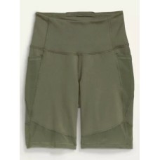 Women’s Pull-on Biker Shorts, Small, brown