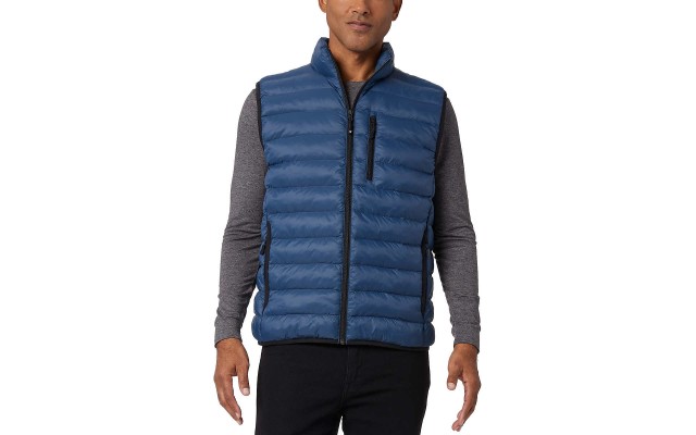  Men’s Vest, Blue, Medium