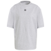  Originals Women’s Cotton Trefoil T-Shirt,Grey,Large