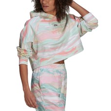 Adidas Wadidas Originals Women’s Cropped Hoodie, Multi, Medium