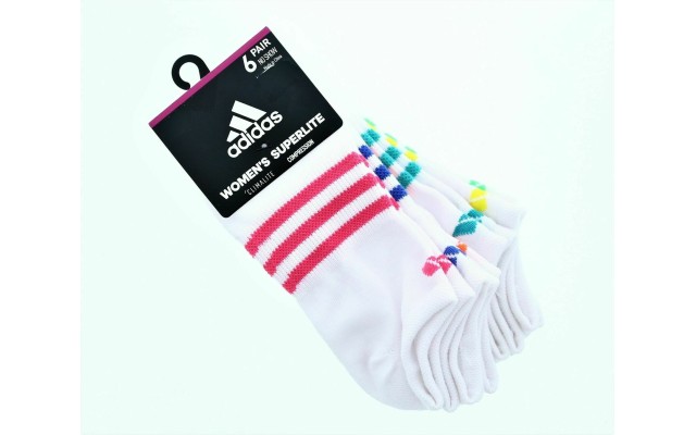  Women’s 6-Pk. Superlite ClimaLite® Socks, White