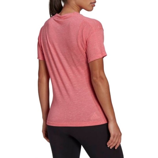  Women’s Athletics  Logo T-Shirt, Pink, X-Small