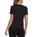  Women’s Cotton Logo-Graphic T-Shirt, Black, X-Small