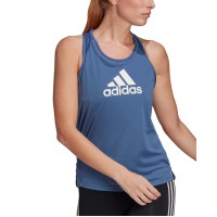 Adidas Women’s Designed 2 Move Logo Sport Tank Top, Crew Blue, X-Small