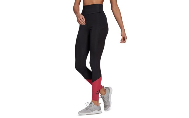  Womens Mesh-Panel Full Length Leggings, Black, Medium
