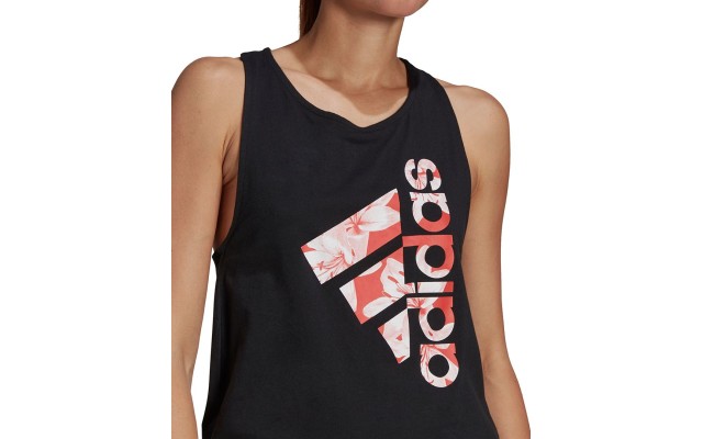  Women’s Printed Graphic Tank Top, Black, Small