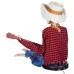 Animated Dueling Banjo Skeletons Light-Up LED Eyes