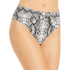Aqua Swim Womens Animal Print Front Tie Swim Bottom Separates