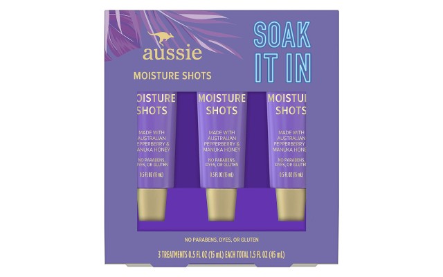  Hair Mask Shots, Soak It In Moisture Deep Conditioner Hair Treatment, Triple Pack, Honey, 1.5 Fl Oz