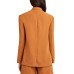 eneration Woven Boyfriend Blazer, X-Small, Saddle