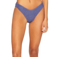 Beach Riot Women’s Vanessa Bikini Bottoms, Blue, Large