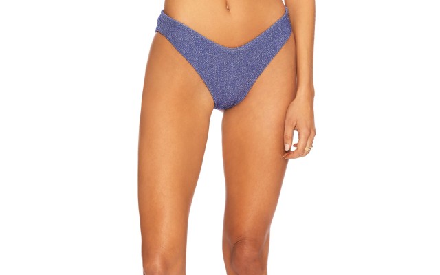  Women’s Vanessa Bikini Bottoms, Blue, Large