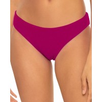 Becca by Rebecca Virtue Color Code Hipster Bikini Bottom, Raspberry, Raspberry, Small