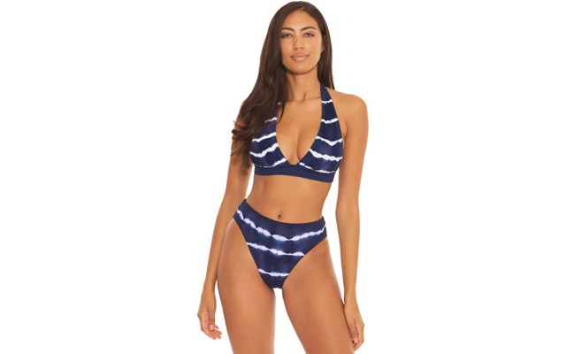  Women’s Banded Halter Bikini Top Marina L